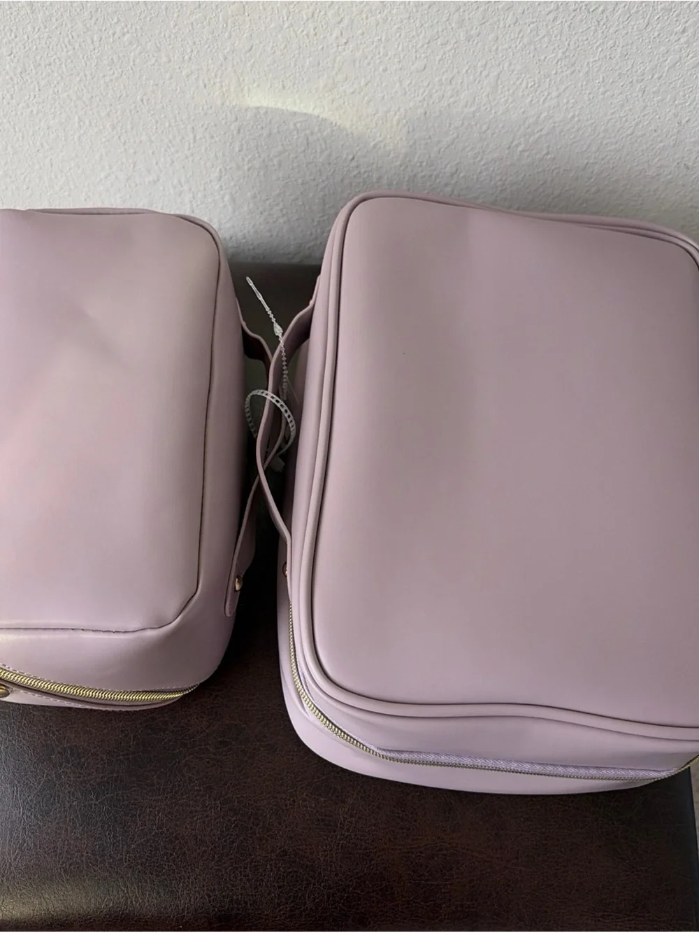 Improvements Beauty Travel Cosmetic/Toiletries Organizer Set of 2 Pink NWT